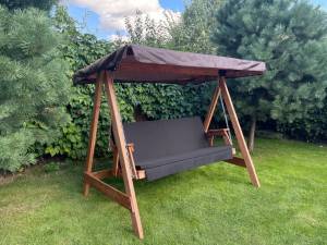 Матрас Черный для деревянных качелей СЕЛЕНА