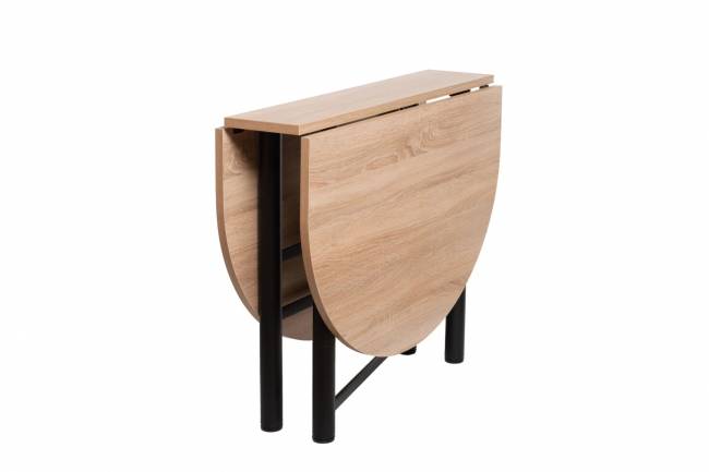 Стол-книжка Рим овальный дуб сонома