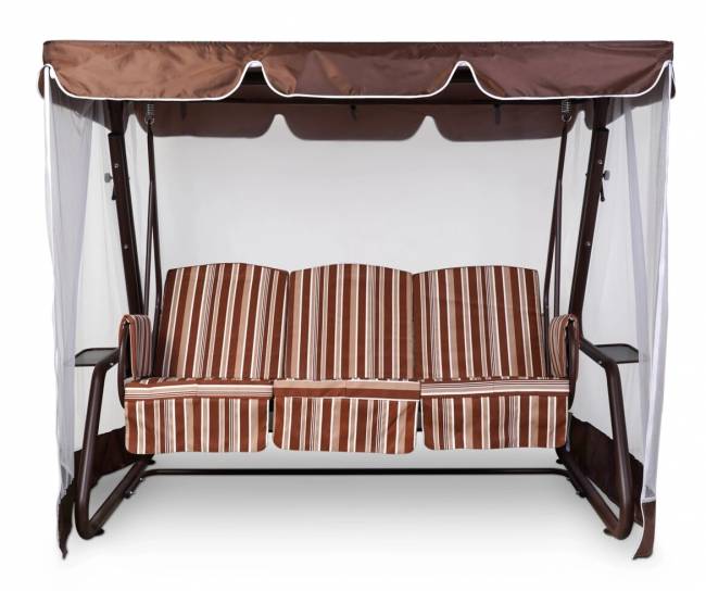 Тент-крыша + москитная сетка Капри/Корфу 225х145х170, шоколад