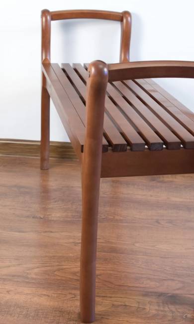 Банкетка с подлокотниками Лулу, орех Банкетка с подлокотниками Лулу, орех