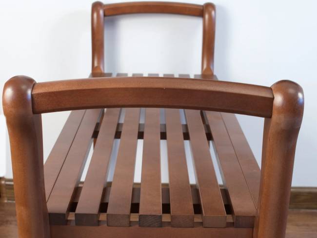 Банкетка с подлокотниками Лулу, орех Банкетка с подлокотниками Лулу, орех