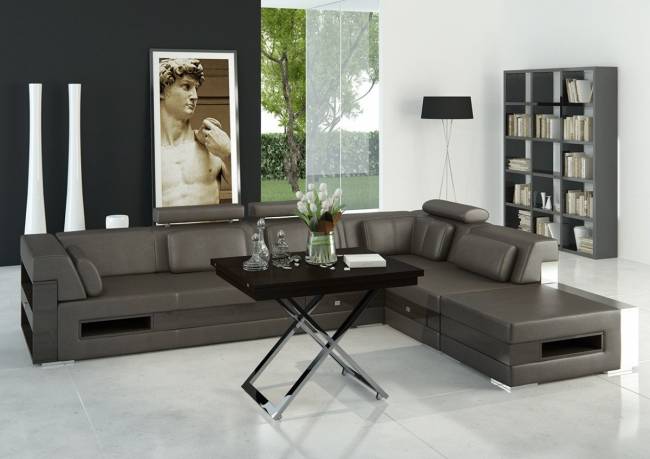 Стол-трансформер Левмар Cross D23/S79 венге/ опоры нерж.сталь