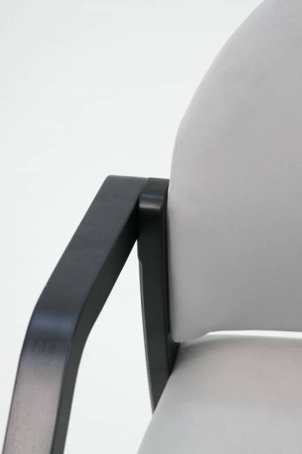 Стул-кресло Джуно 2.0 чёрное дерево/серый Стул-кресло Джуно 2.0 чёрное дерево/серый