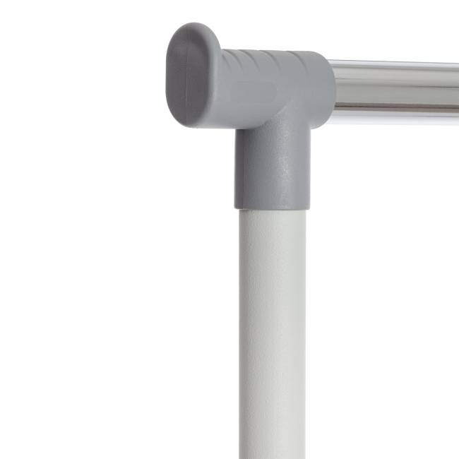 Вешалка ODENT металл, пластик, 86*44*166 см, темно-серый/светло-серый/хром темно-серый/светло-серый/хром металл, пластик