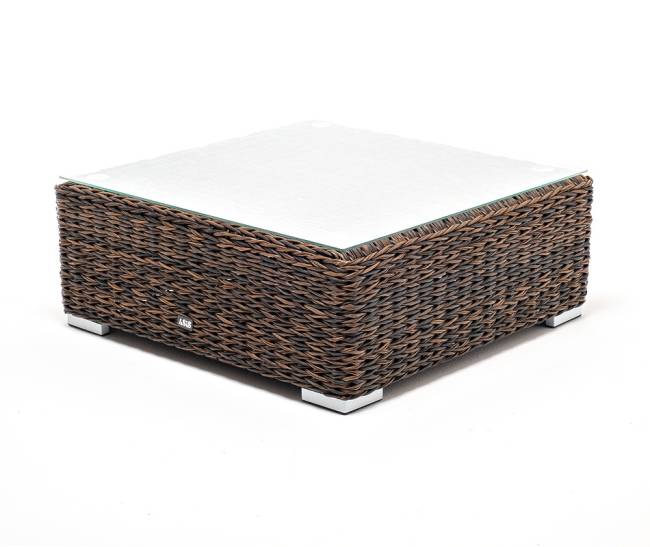 "Лунго" журнальный столик плетеный (гиацинт), цвет коричневый "Лунго" журнальный столик плетеный (гиацинт), цвет коричневый