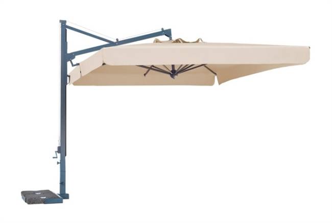 Зонт профессиональный 3х3 м Galileo Dark антрацит, слоновая кость 3000х3000 мм Зонт профессиональный 3х3 м Galileo Dark антрацит, слоновая кость 3000х3000 мм