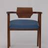 Стул-кресло Челси ПМ орех синий