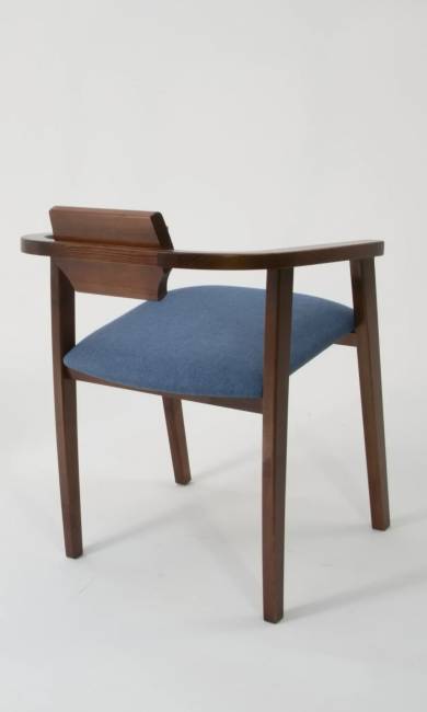 Стул-кресло Челси ПМ орех синий