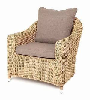 "Кон Панна" кресло из искусственного ротанга, цвет соломенный "Кон Панна" кресло из искусственного ротанга, цвет соломенный