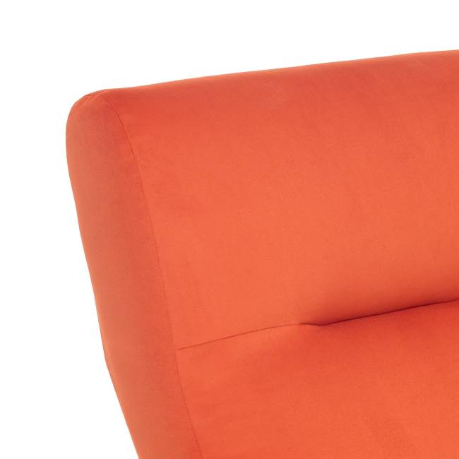 Кресло-качалка Leset Дэми Венге V39 оранжевый Кресло-качалка Leset Дэми Венге V39 оранжевый