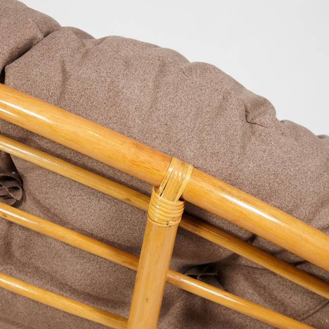 Кресло-качалка PAPASAN/ПАПАСАН w 23/01 B /с подушкой/ 115х78х104 см, Honey (мед), экошерсть Коричневый, 1811-5 Honey (мед) Кресло-качалка PAPASAN/ПАПАСАН w 23/01 B /с подушкой/ 115х78х104 см, Honey (мед), экошерсть Коричневый, 1811-5 Honey (мед)