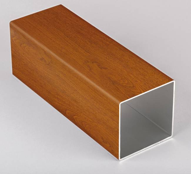 Зонт профессиональный 2.9х2.9 м Astro Timber имитация ироко, слоновая кость 2900х2900 мм