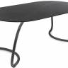Стол стеклянный обеденный Nardi, Loto Dinner Антрацит