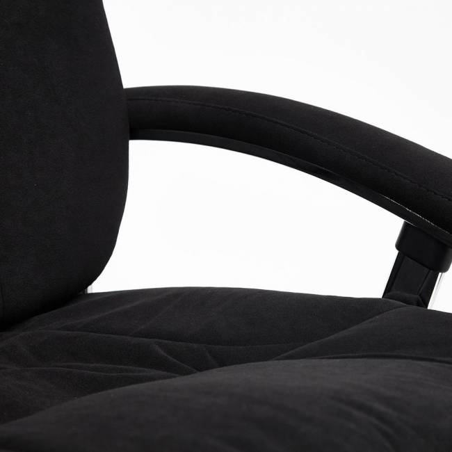 Кресло SOFTY LUX  флок , черный, 35 черный флок