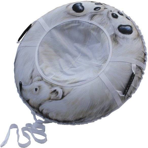 Тюбинг Митек Белый медведь 95 см