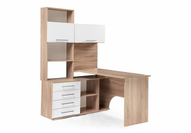 КСТ-14Л левый дуб сонома / белый