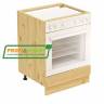 Тумба под духовку 600 х 560 х 720 сосна, бесцветный лак