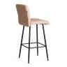Барный стул Medeo/Медео экокожа , бежевый, 45х56х113 см бежевый экокожа Барный стул Medeo/Медео экокожа , бежевый, 45х56х113 см бежевый экокожа