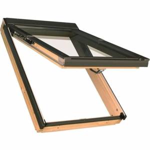 Мансардное окно FAKRO FPP-V U3 PreSelect Lux, однокамерный морозостойкий, дерево 78х160 Мансардное окно FAKRO FPP-V U3 PreSelect Lux, однокамерный морозостойкий, дерево 78х160