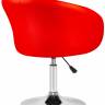 Кресло дизайнерское DOBRIN EDISON, красный