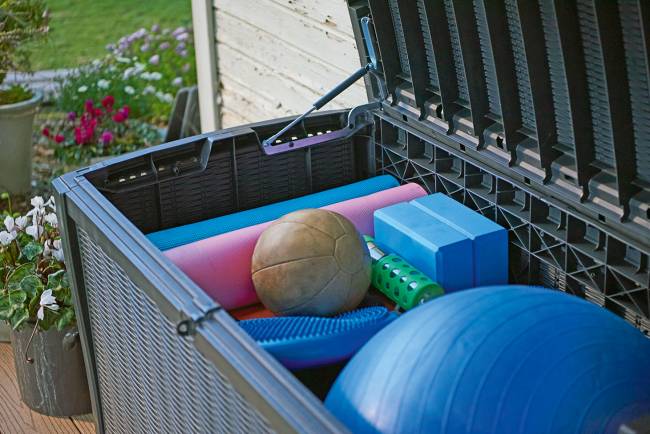 Сундук Борнео (BORNEO) 416л., графит