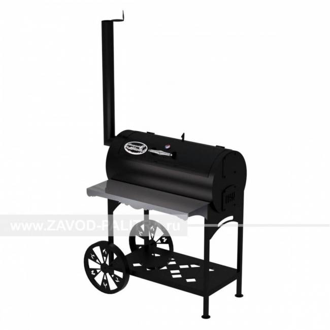 Гриль-Смокер L, из стали толщиной 3 мм в термостойкой покраске