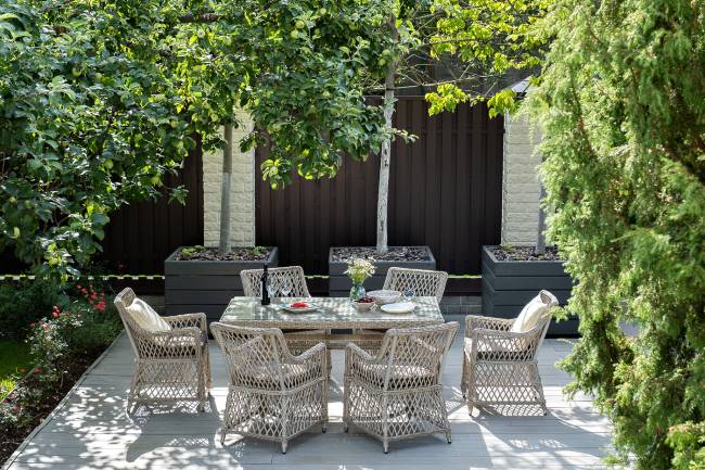 "Латте" обеденная группа плетеная, цвет бежевый "Латте" обеденная группа плетеная, цвет бежевый