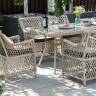 "Латте" обеденная группа плетеная, цвет бежевый "Латте" обеденная группа плетеная, цвет бежевый