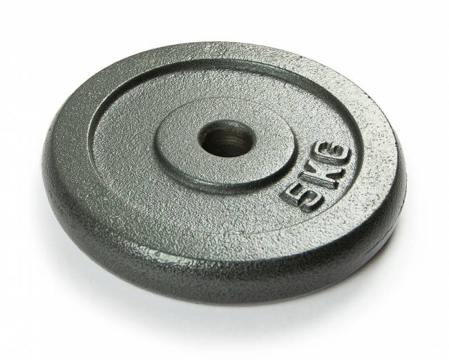 Диск для гантели "ATLAS SPORT", металл крашеный, 5кг