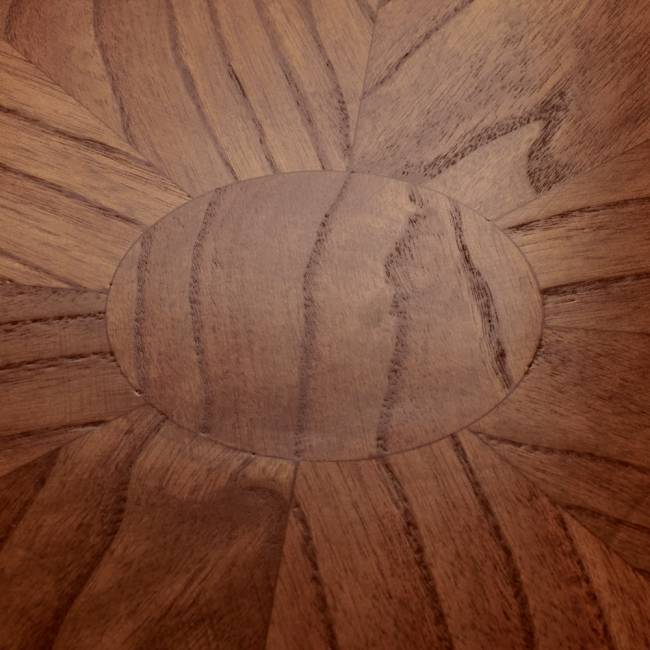 Стол Liverpool 110см, золотистые ножки