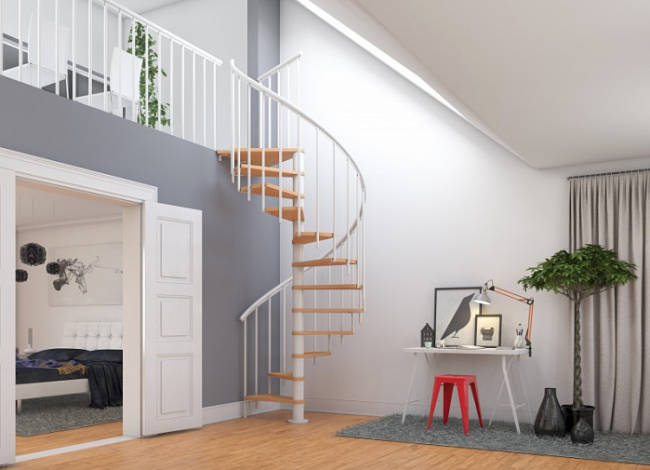 Винтовая лестница Montreal Classic d160 Винтовая лестница Montreal Classic d160