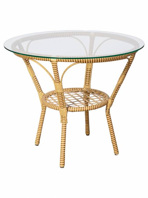 Комплект из искусственного ротанга Bali (Бали)-4 (цвет: слоновая кость)