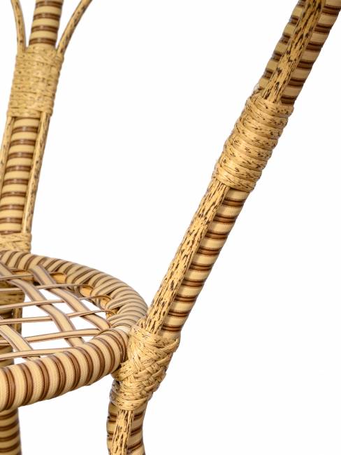 Комплект из искусственного ротанга Bali (Бали)-4 (цвет: слоновая кость)