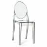 Пластиковый стул Victoria clear gray