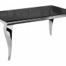 Стол стеклянный Sondal 160 см черный