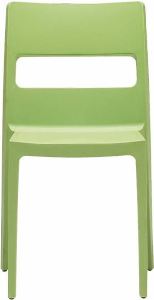 Стул пластиковый Sai зеленый 480х510х820 мм