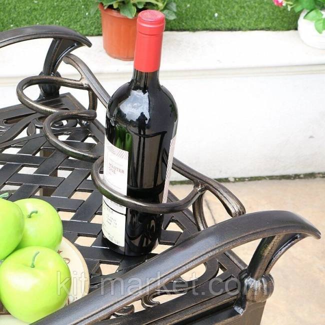 Сервировочный столик Latin из литого алюминия