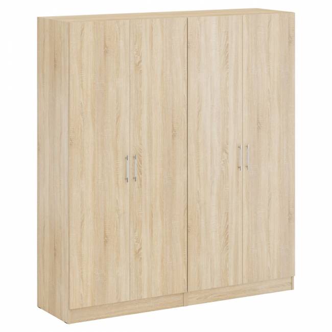 Два 2-х створчатых шкафа для одежды Стандарт цвет дуб сонома
