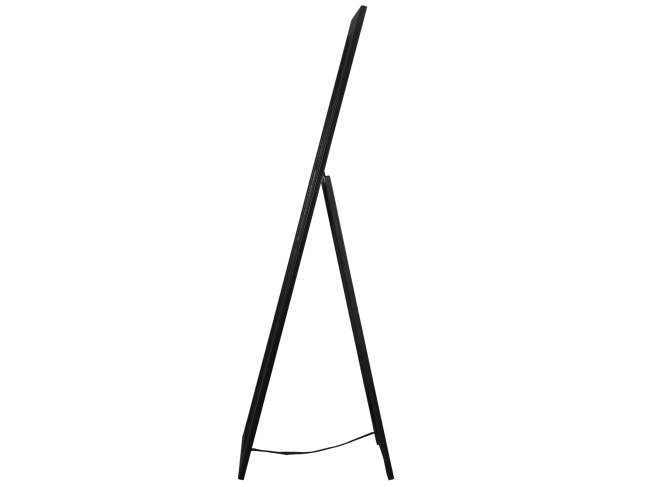 Зеркало напольное BeautyStyle 8 черный 138 см х 35 см