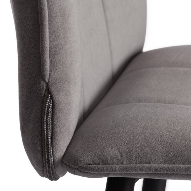 Барный стул Bari/Бари велюр, серый, 29, 45х56х110 см серый велюр Барный стул Bari/Бари велюр, серый, 29, 45х56х110 см серый велюр