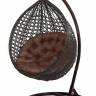 Подвесное кресло из искусственного ротанга "FRESCO", коричневый