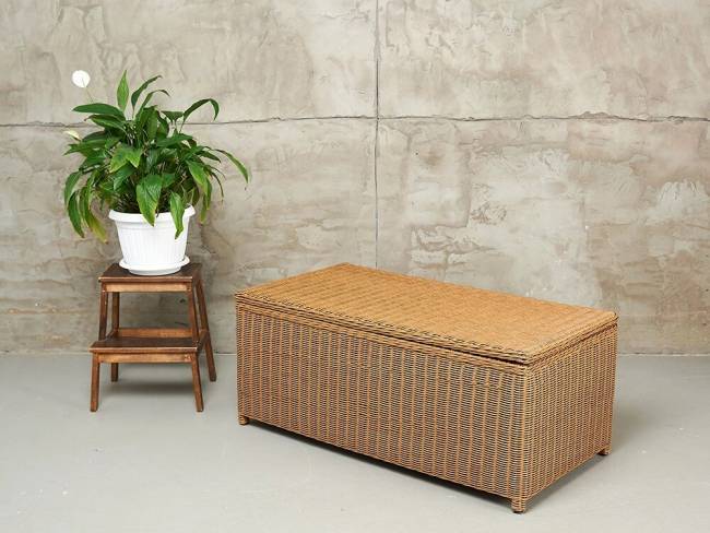 Сундук для хранения "KARL 120", соломенный Сундук для хранения "KARL 120", соломенный