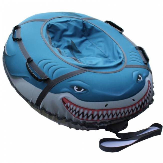 Тюбинг Митек Акула 110*95 см овал