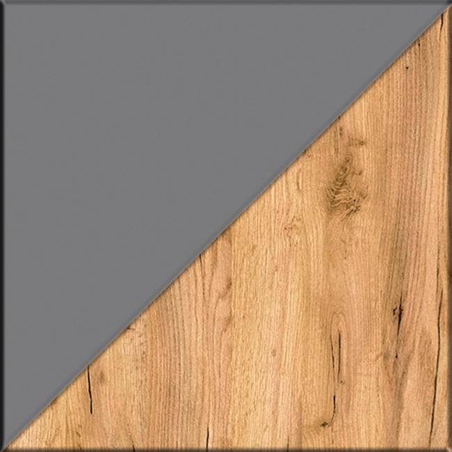 Два больших комода Остин цвет серый графит/дуб крафт золотой Два больших комода Остин цвет серый графит/дуб крафт золотой