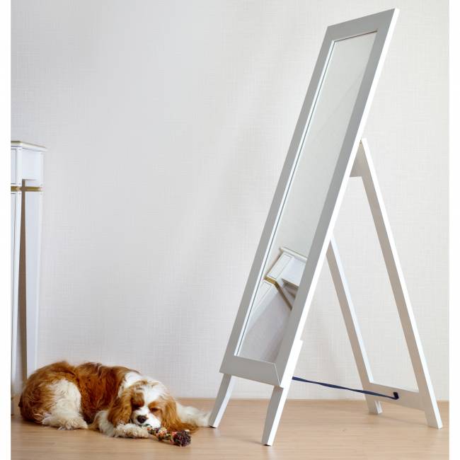 Зеркало напольное BeautyStyle 1 белый 130 см х 35 см Зеркало напольное BeautyStyle 1 белый 130 см х 35 см