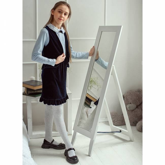 Зеркало напольное BeautyStyle 1 белый 130 см х 35 см Зеркало напольное BeautyStyle 1 белый 130 см х 35 см