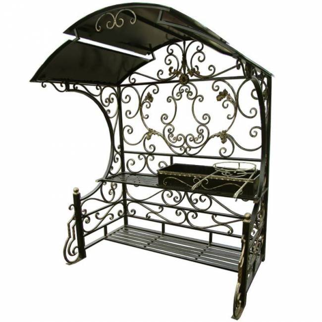 Мангал с художественной ковкой "Москва"