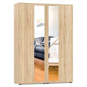 Шкаф 4-х створчатый Камелия цвет дуб сонома