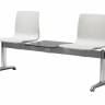 Система с двумя сиденьями и столиком Alice Bench лен 1520х520х820 мм