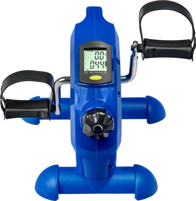 Мини велотренажер синий с рукояткой, Bradex Мини велотренажер синий с рукояткой, Bradex